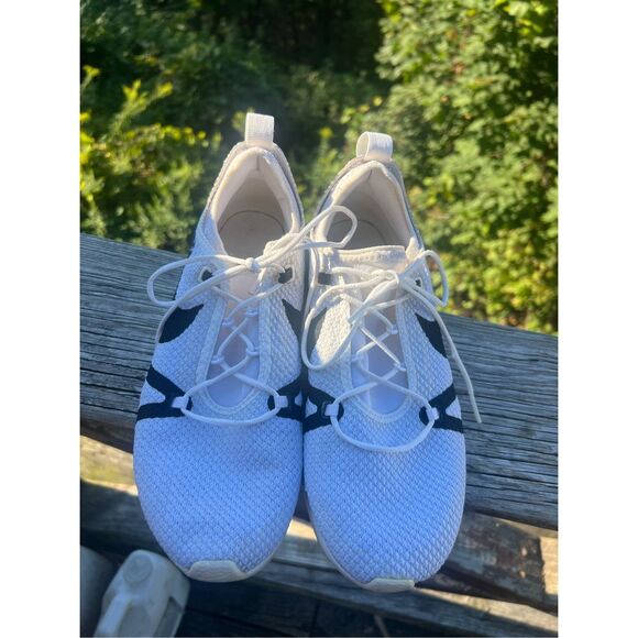 Nike DUEL RACER GS 'WHITE BLACK' Sz 6 Youth 921479-101 - Picture 6 of 8